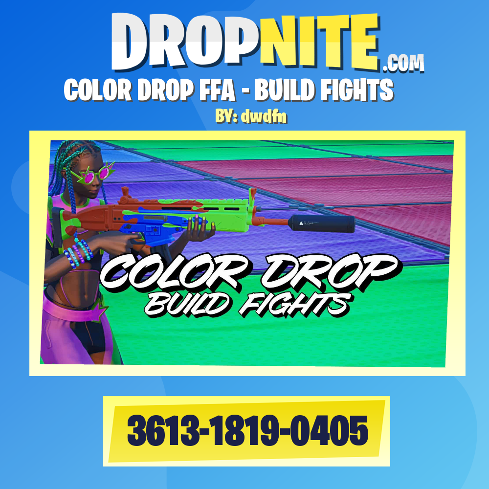 COLOR DROP FFA - BUILD FIGHTS
