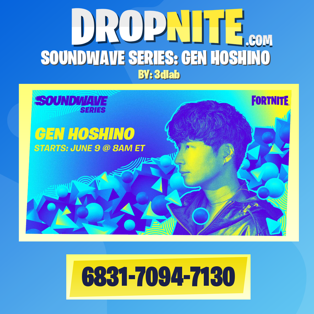 SOUNDWAVE SERIES: GEN HOSHINO