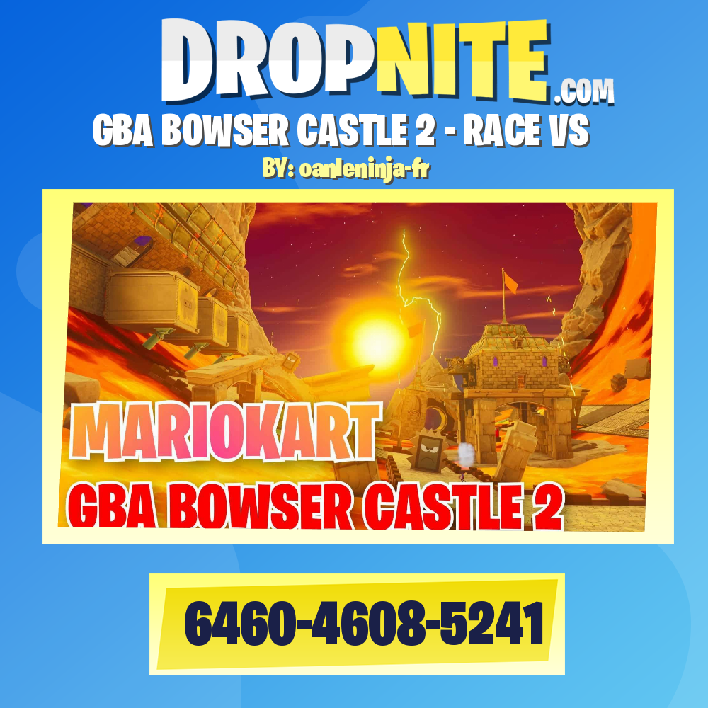 GBA BOWSER CASTLE 2 - RACE VS