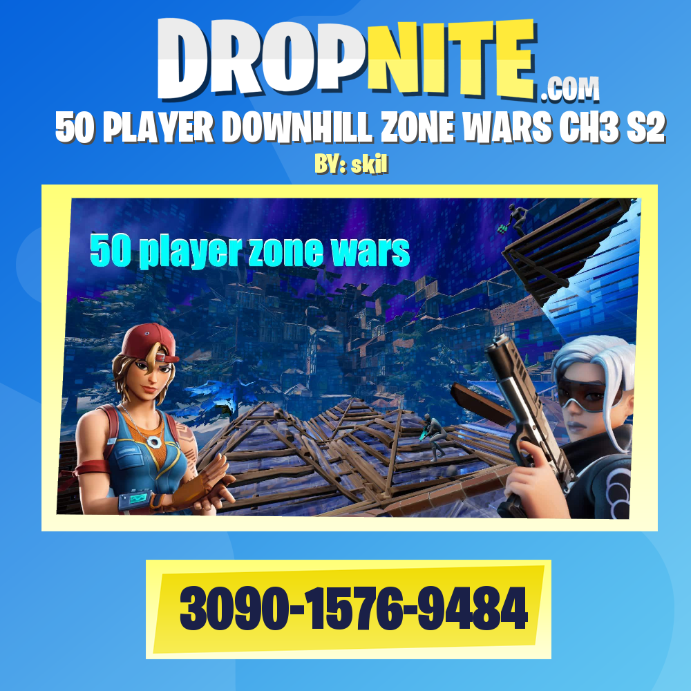 50 PLAYER DOWNHILL ZONE WARS CH3 S2