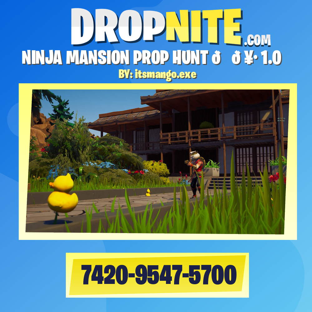NINJA MANSION PROP HUNT 🍙🥷 1.0
