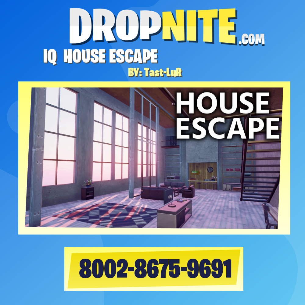 謎解き脱出「IQ」 HOUSE ESCAPE