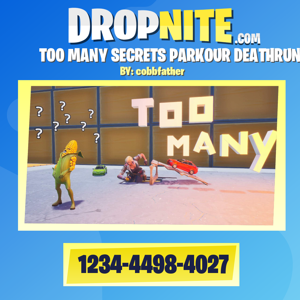 TOO MANY SECRETS PARKOUR DEATHRUN