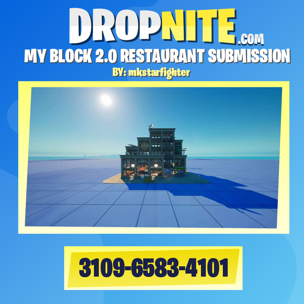 MY BLOCK 2.0 RESTAURANT SUBMISSION