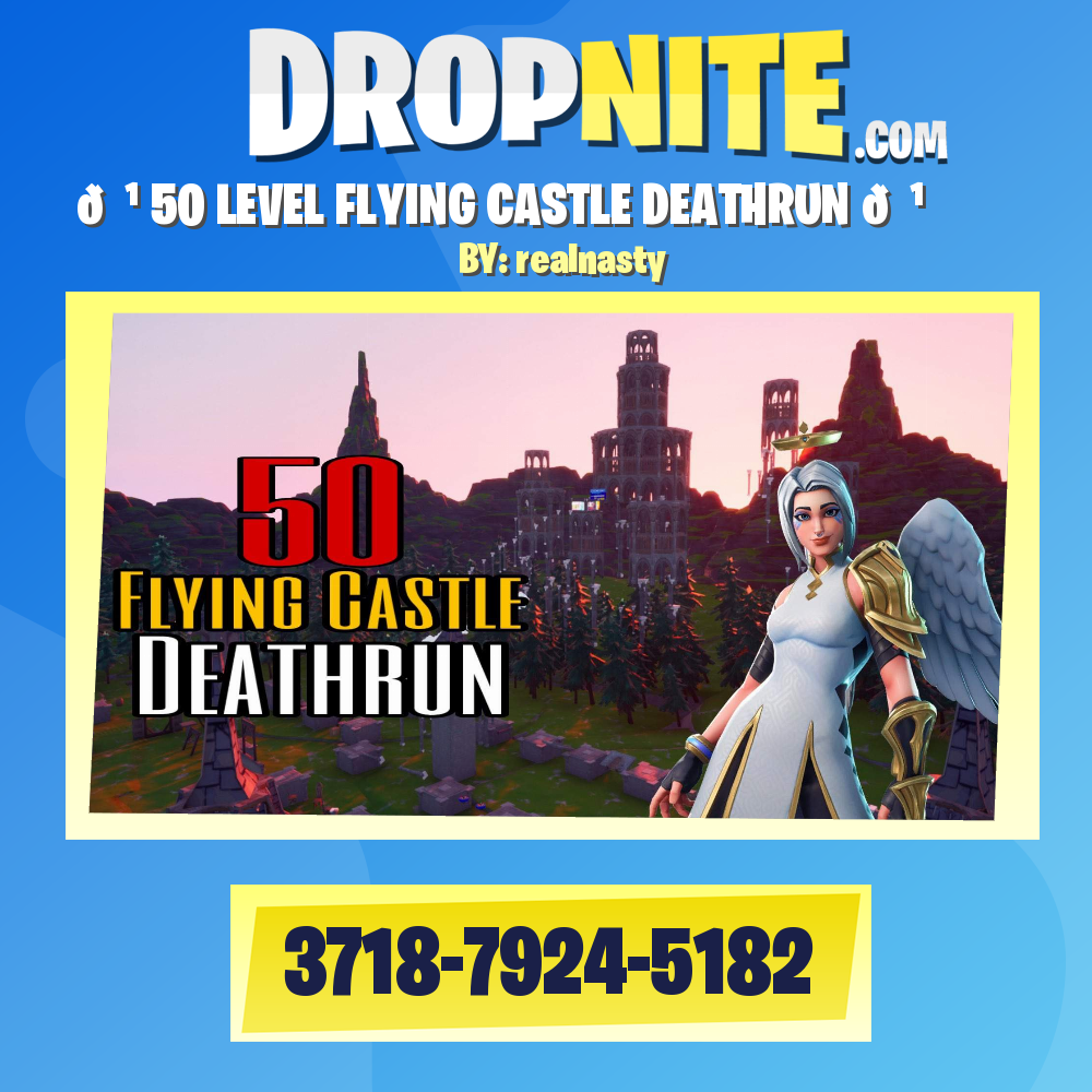 🏹 50 LEVEL FLYING CASTLE DEATHRUN 🏹