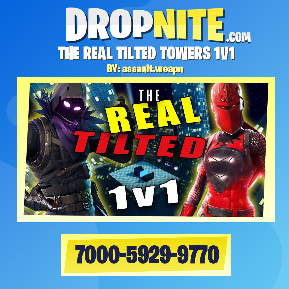 THE REAL TILTED TOWERS 1V1