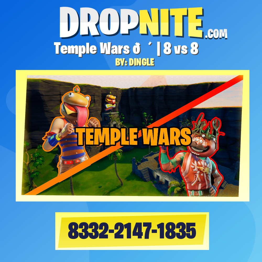 Temple Wars 🌴 | 8 vs 8