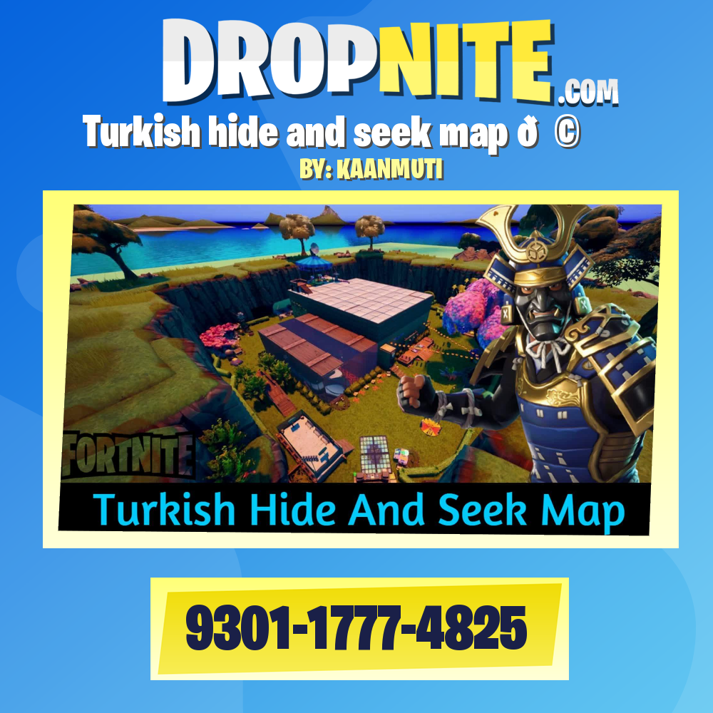 Turkish hide and seek map 🤩