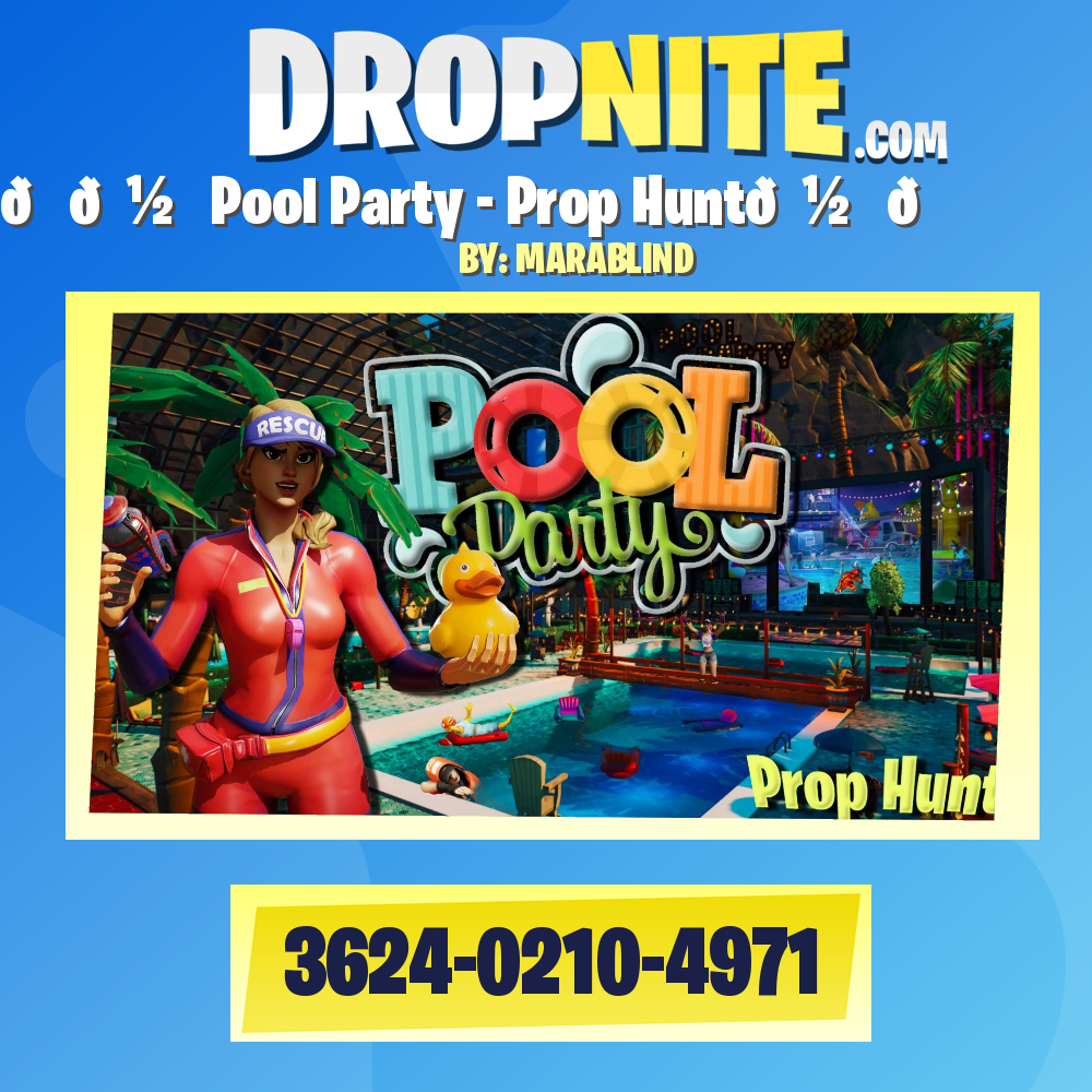 🎉🤽‍♀️Pool Party - Prop Hunt🤽‍♀️🎉