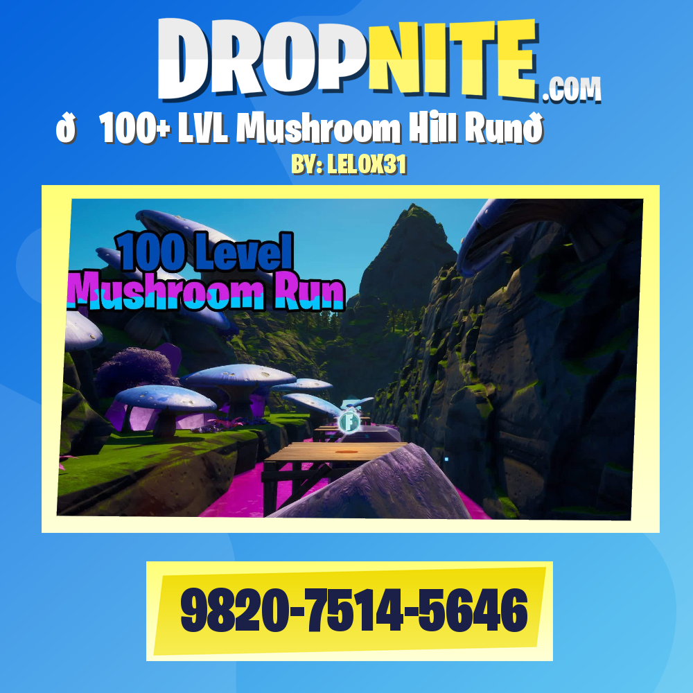 🍄100+ LVL Mushroom Hill Run🍄