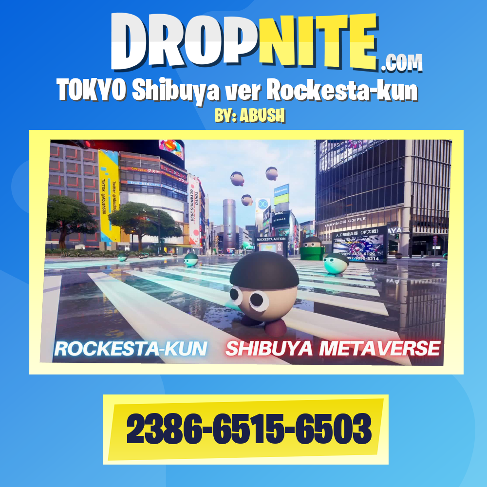 TOKYO Shibuya ver Rockesta-kun