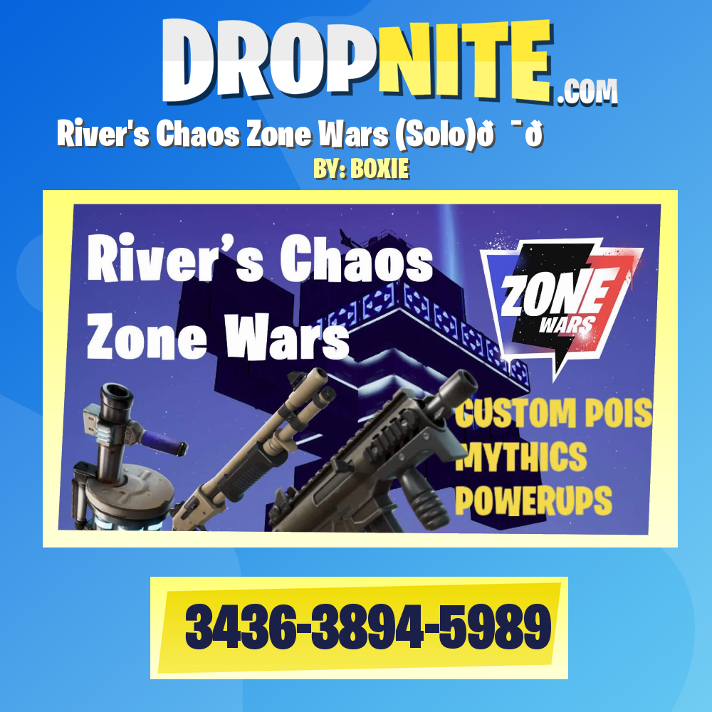✨River's Chaos Zone Wars (Solo)💯😎