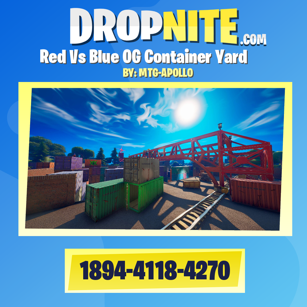 Red Vs Blue OG Container Yard