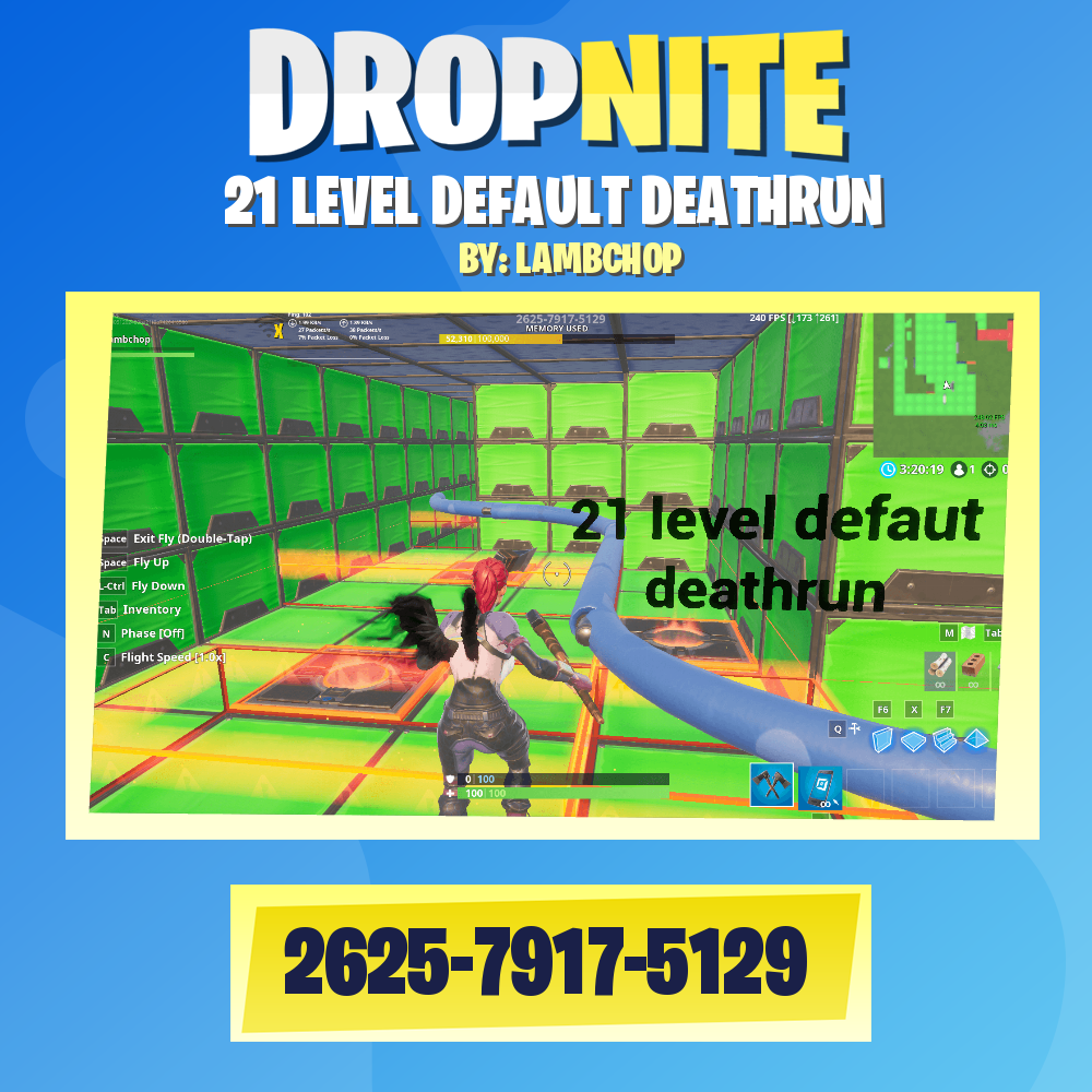 21 LEVEL DEFAULT DEATHRUN