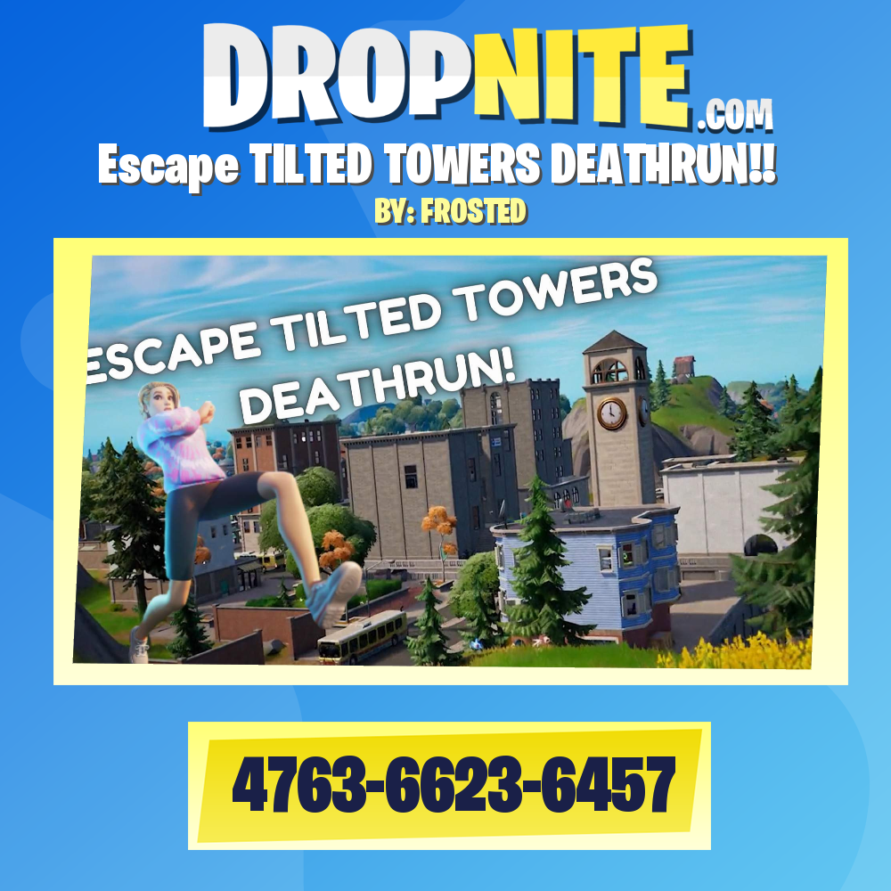 Escape TILTED TOWERS DEATHRUN!!