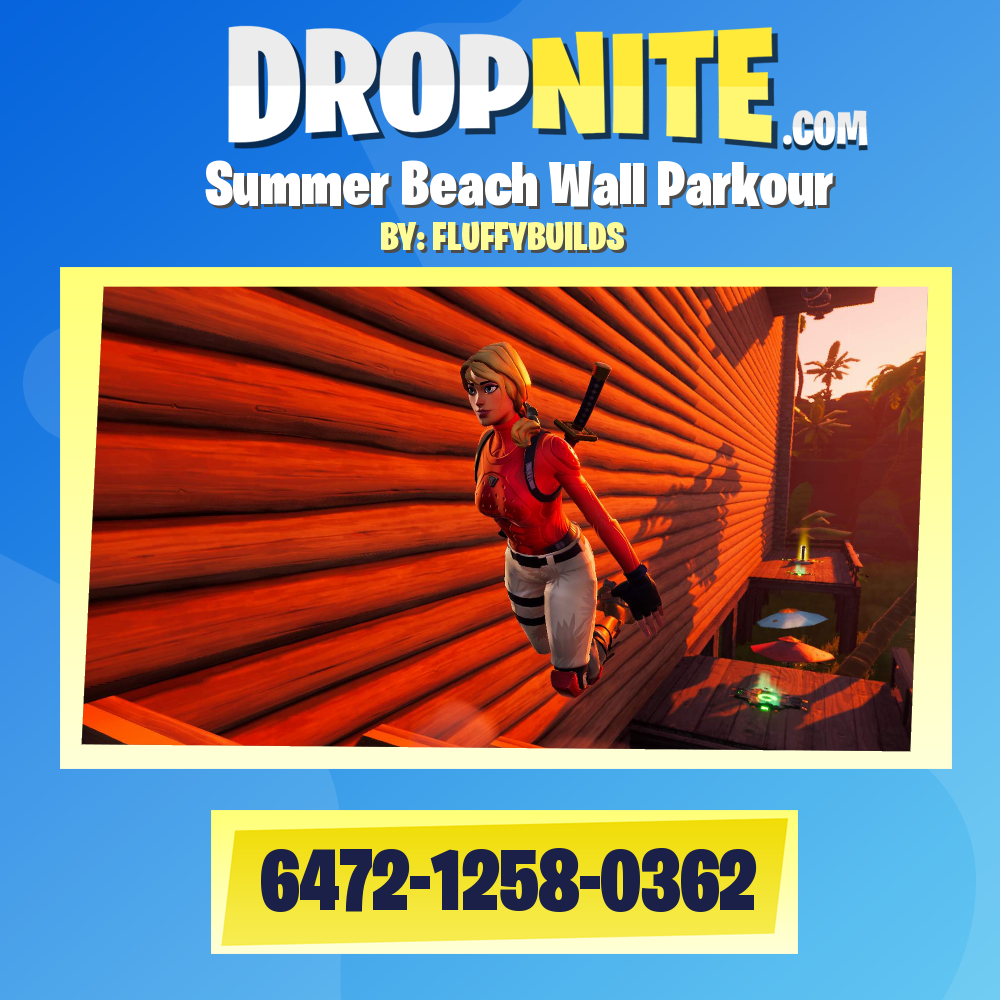 Summer Beach Wall Parkour