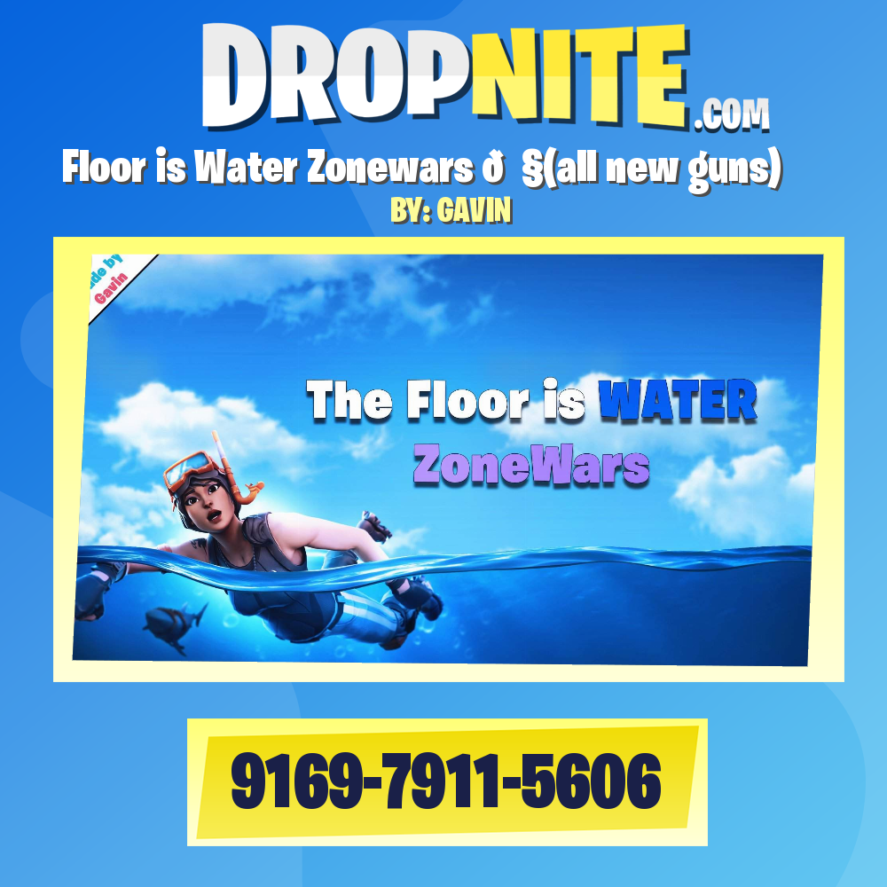 Floor is Water Zonewars 💧(all new guns)