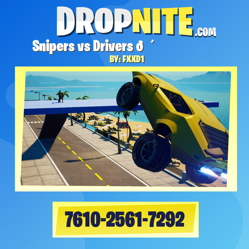 Snipers vs Drivers 🌴☀️