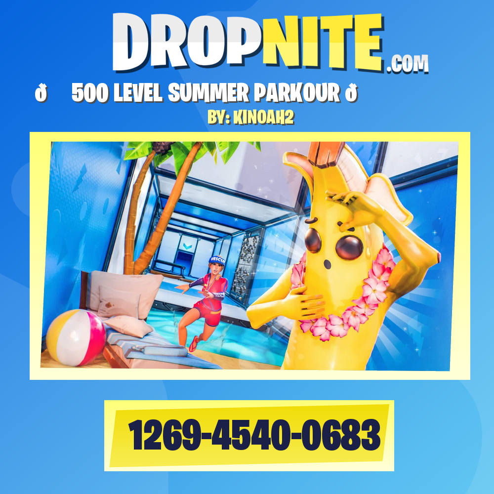 🏖️ 500 LEVEL SUMMER PARKOUR 🏖️