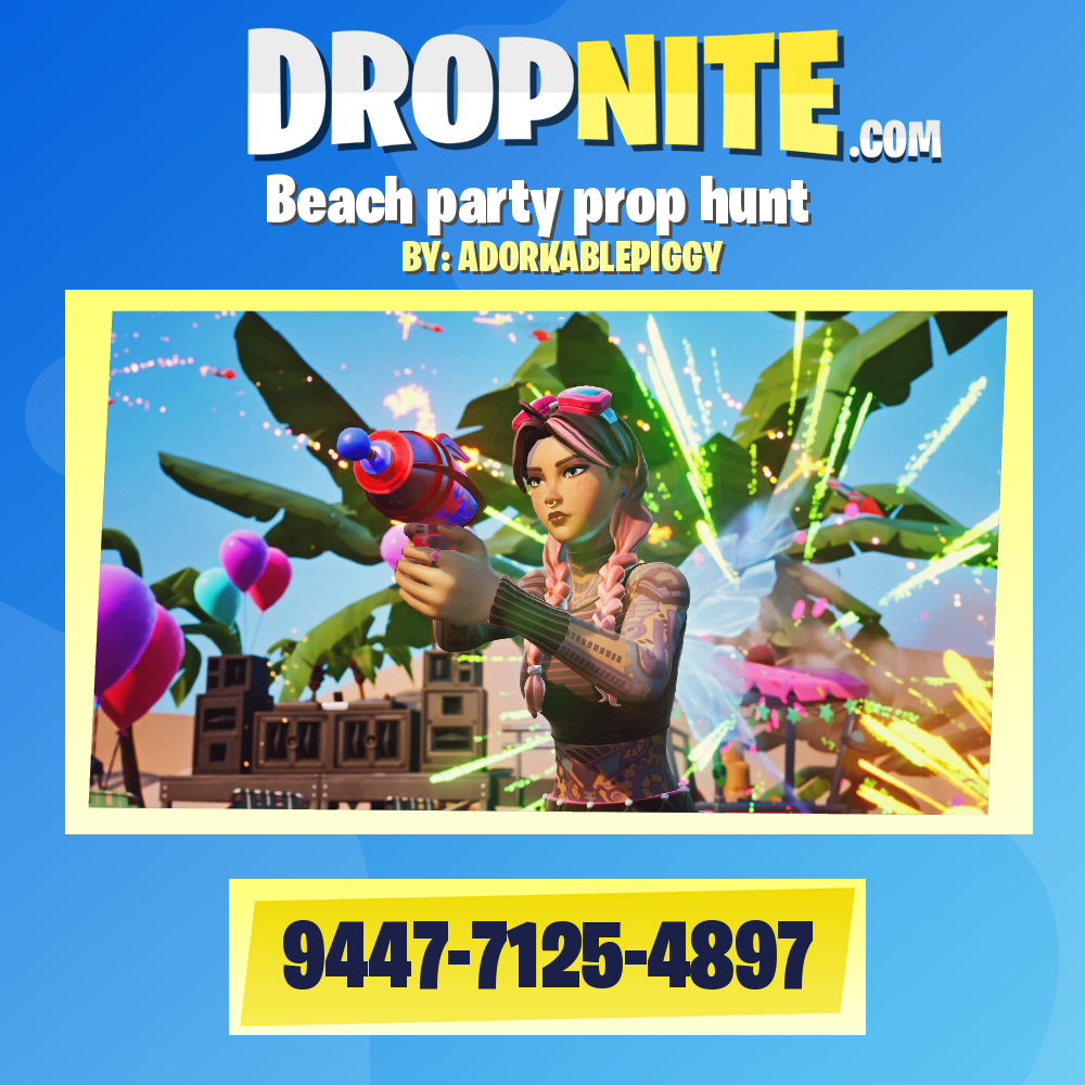Beach party prop hunt