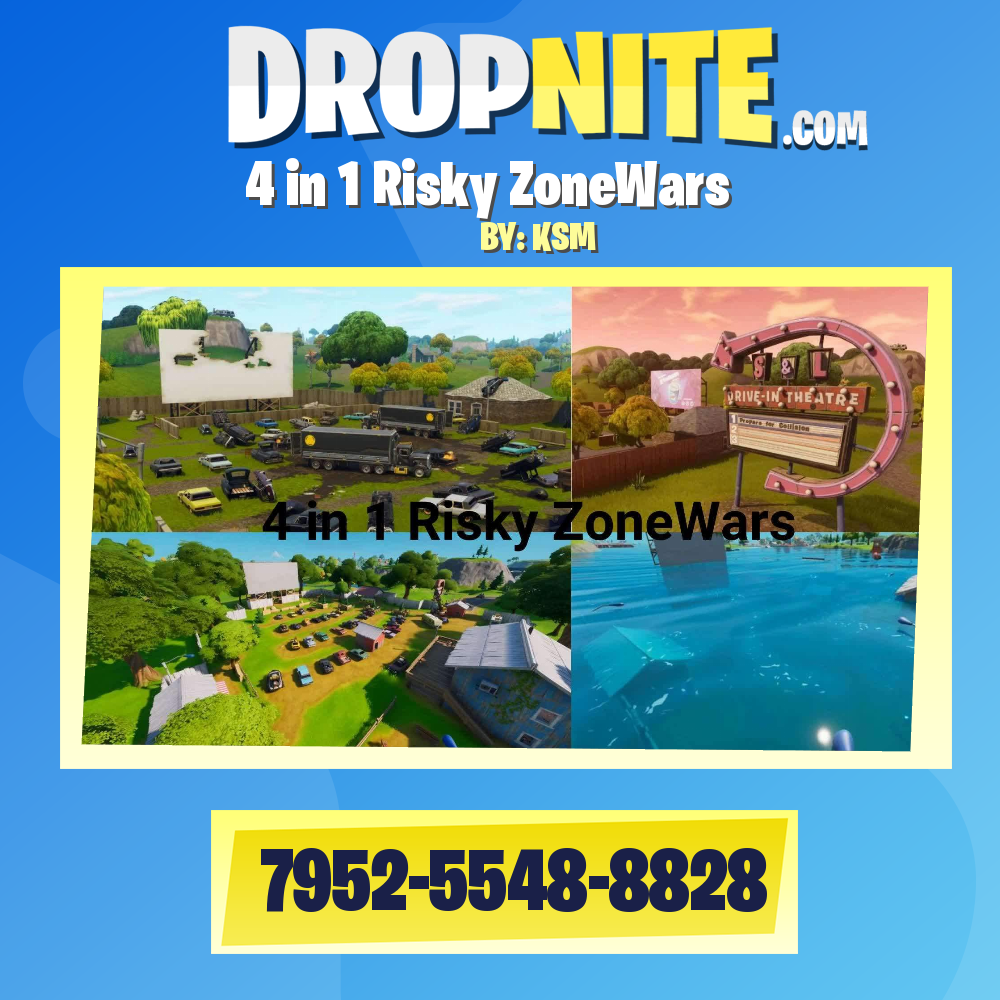 4 in 1 Risky ZoneWars