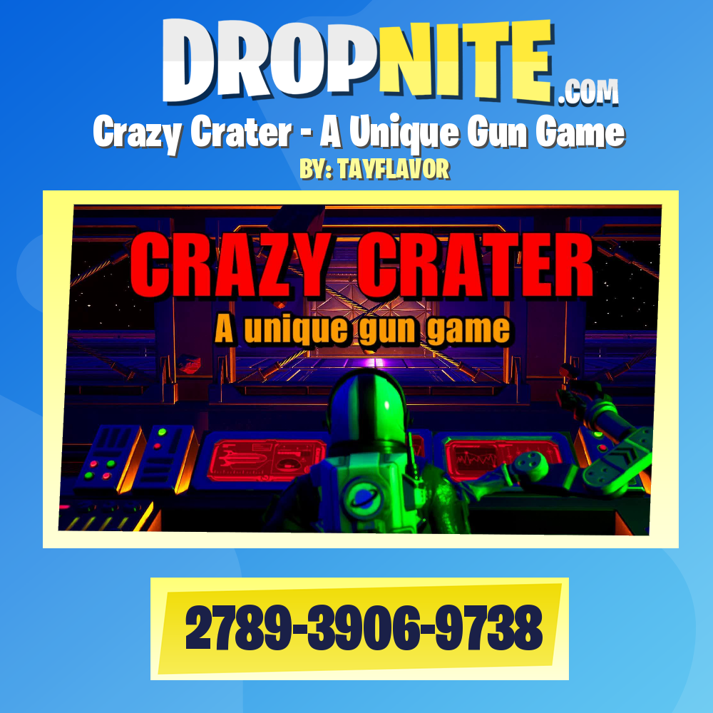 Crazy Crater - A Unique Gun Game