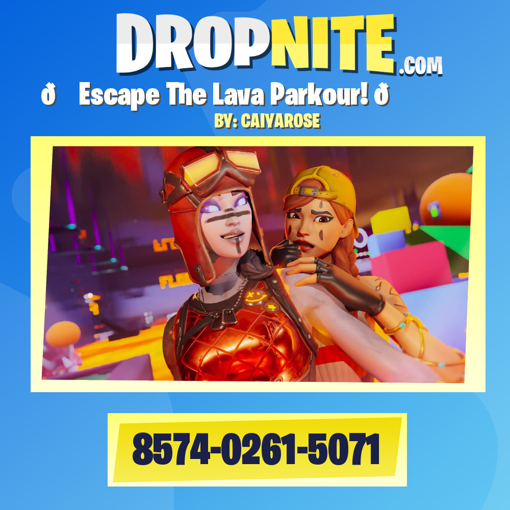 🌋 Escape The Lava Parkour! 🌋