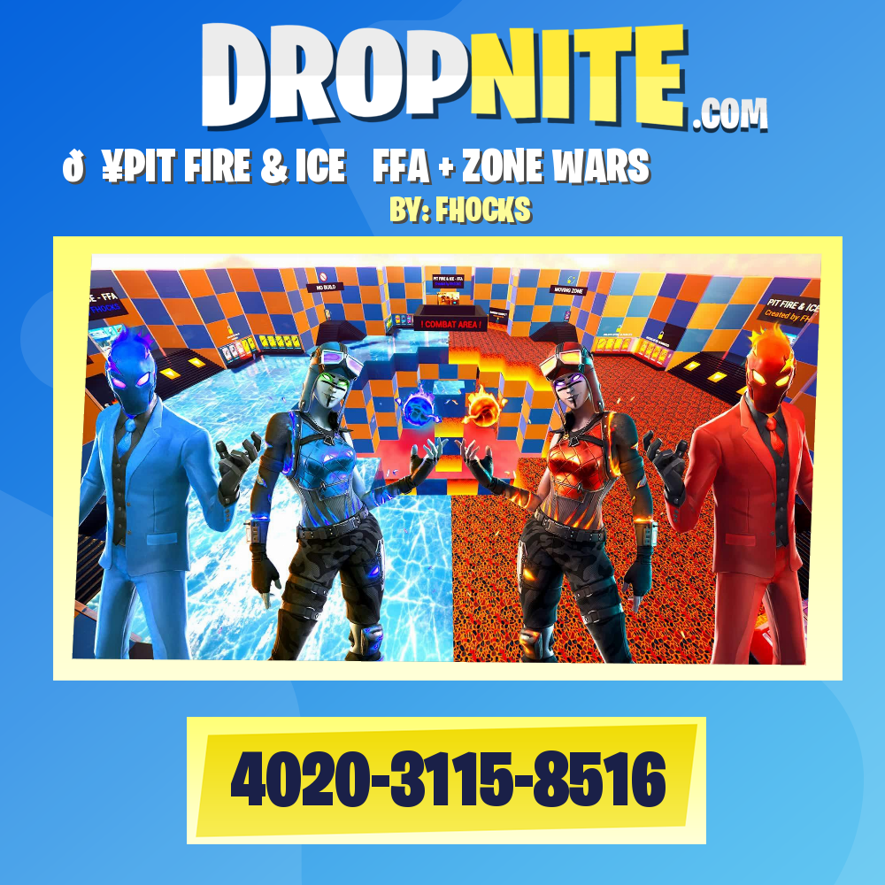 🔥PIT FIRE & ICE❄️ FFA + ZONE WARS