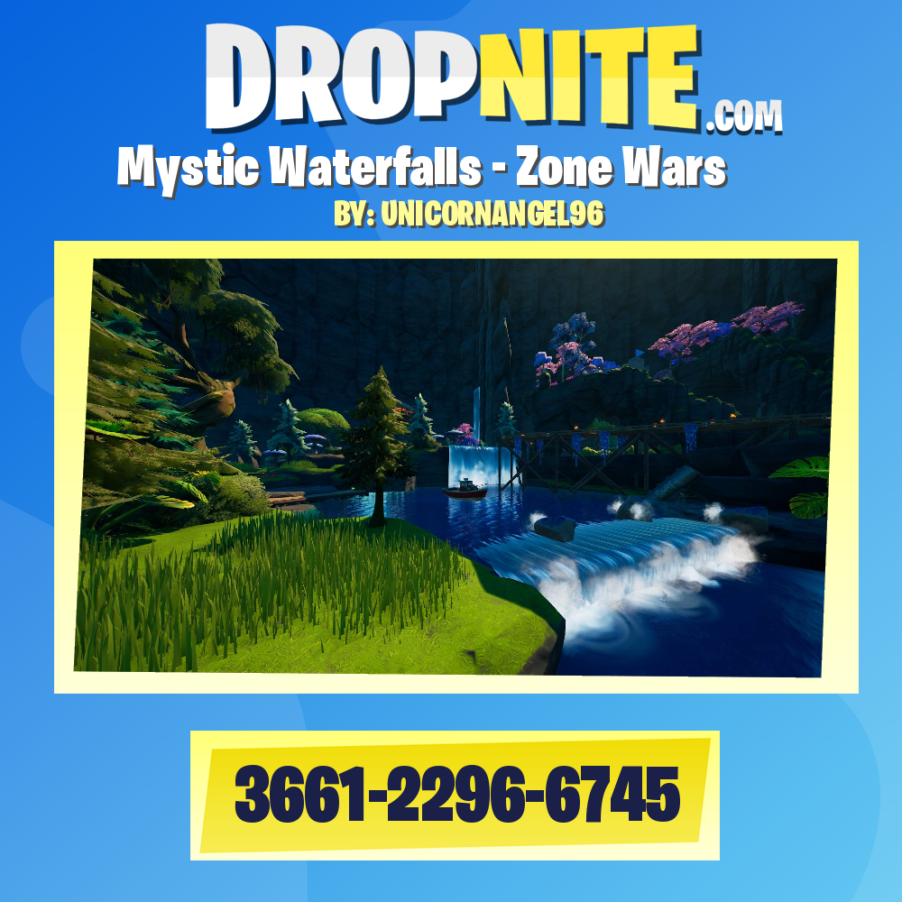 Mystic Waterfalls - Zone Wars ✨
