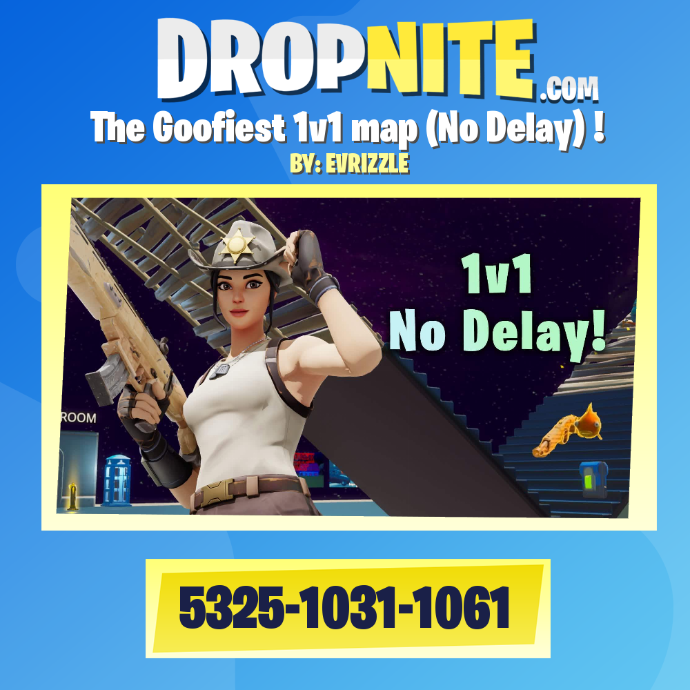 The Goofiest 1v1 map (No Delay) !