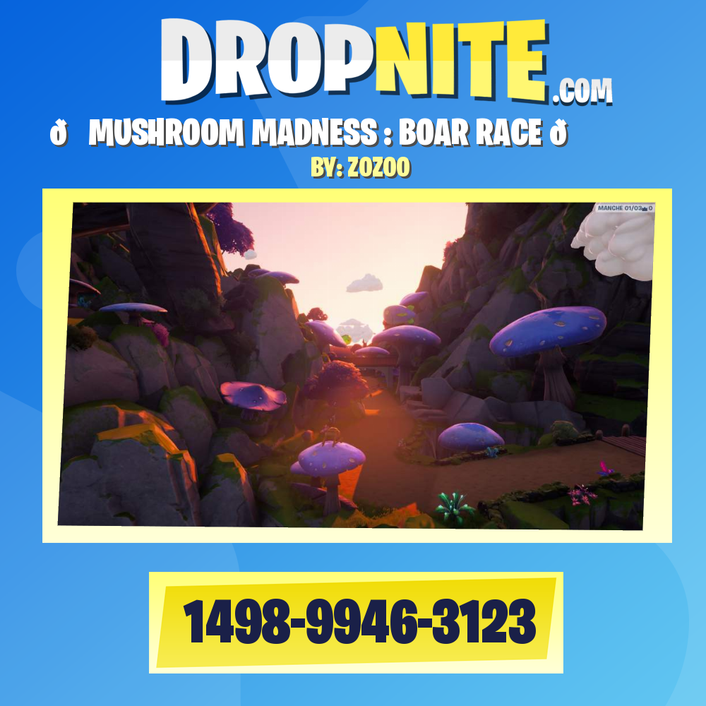 🍄MUSHROOM MADNESS : BOAR RACE 🐗