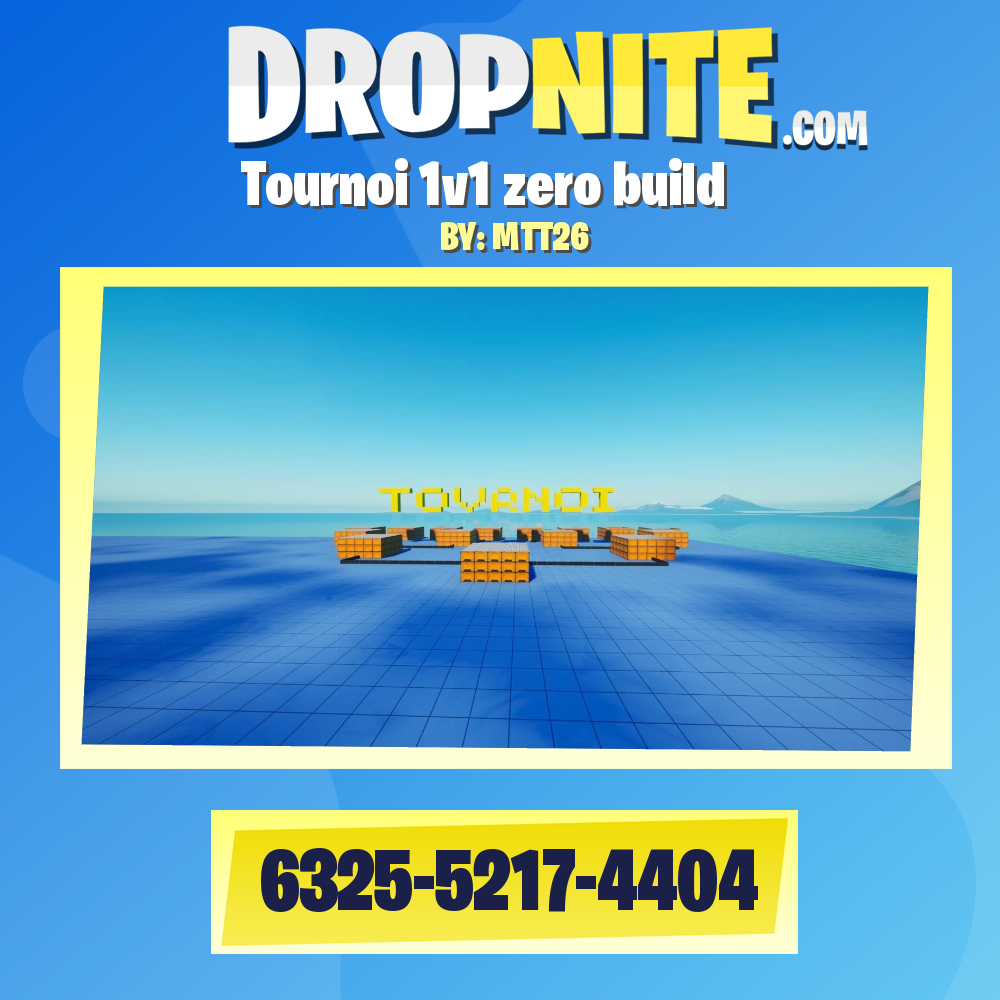 Tournoi 1v1 zero build