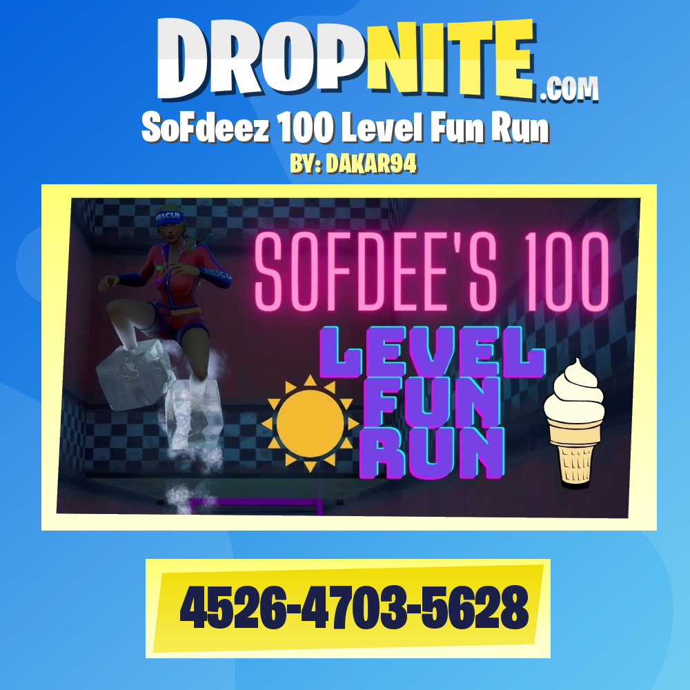 SoFdeez 100 Level Fun Run