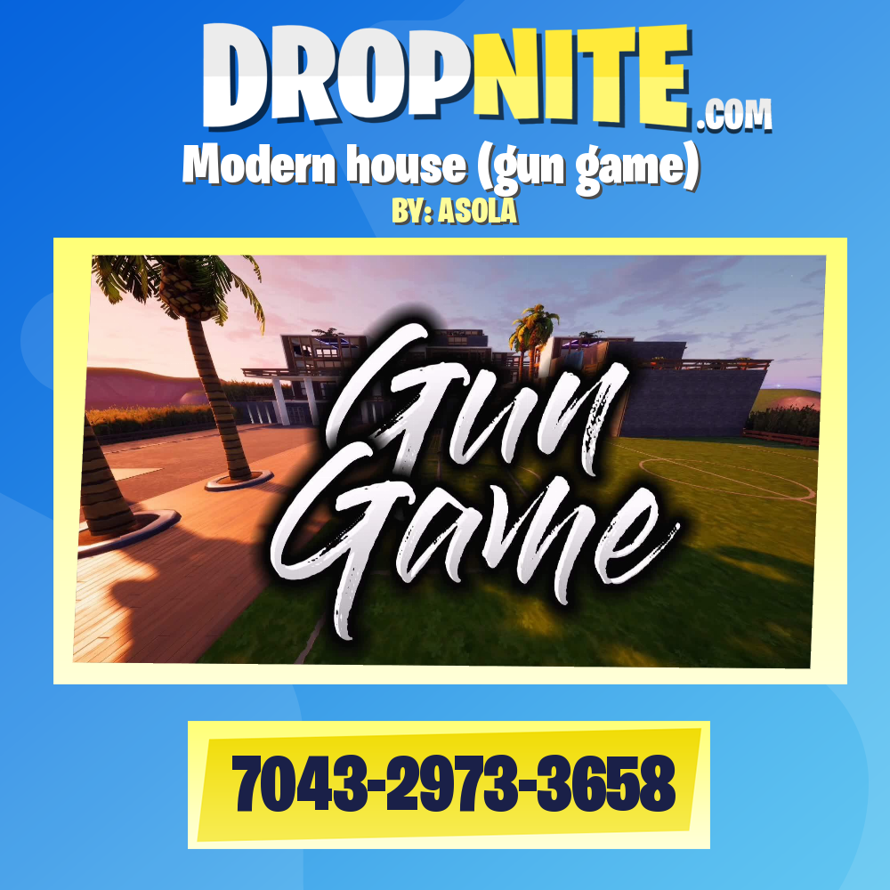Modern house (gun game)