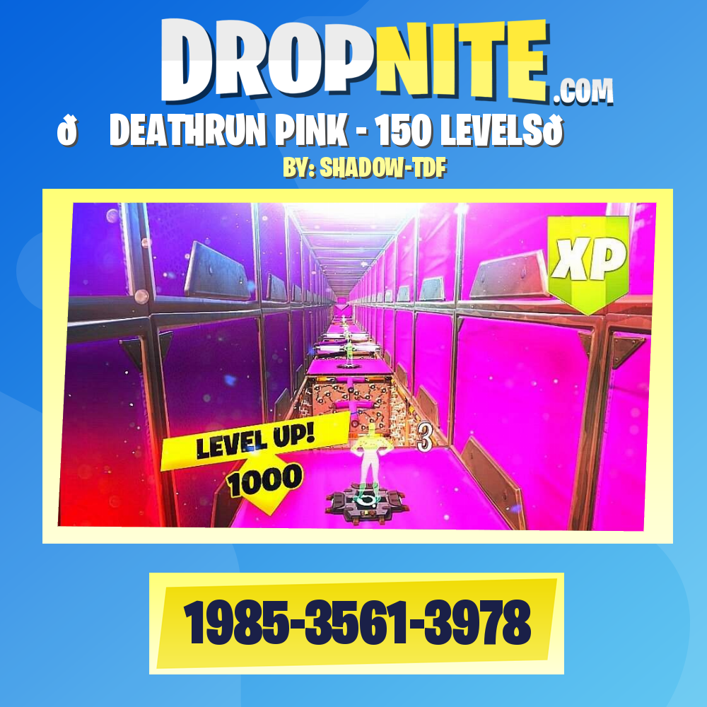😘 DEATHRUN PINK - 150 LEVELS😘
