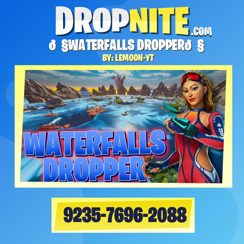 💧WATERFALLS DROPPER💧