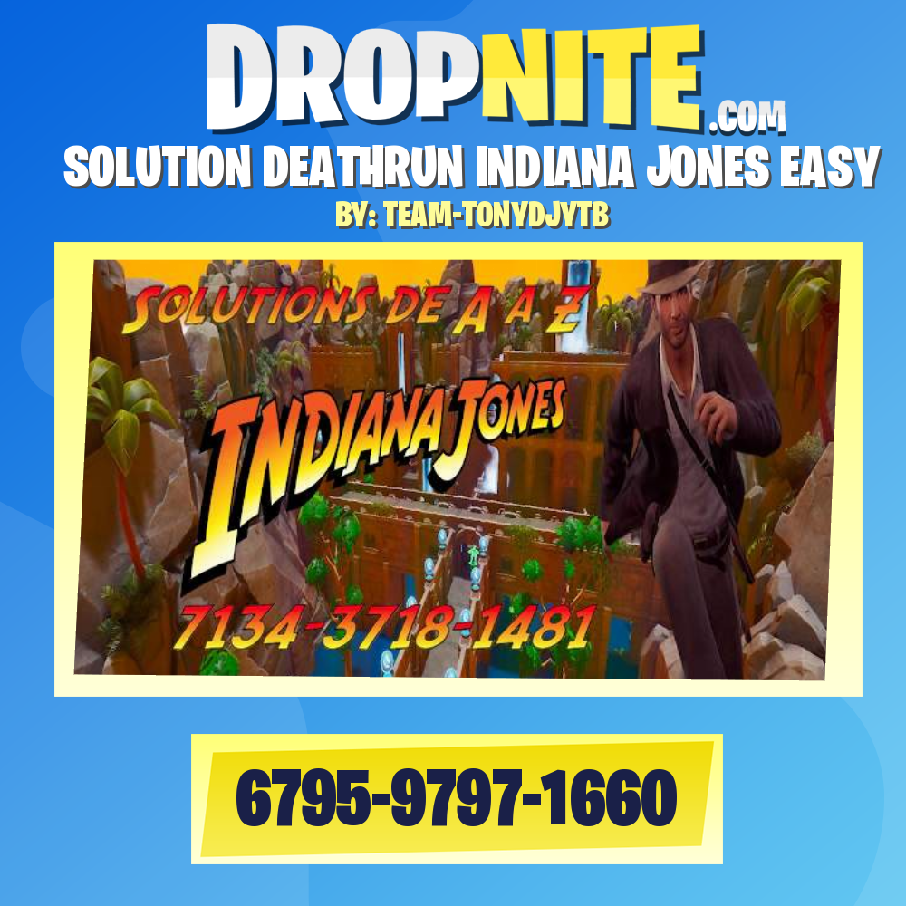 SOLUTION DEATHRUN INDIANA JONES EASY
