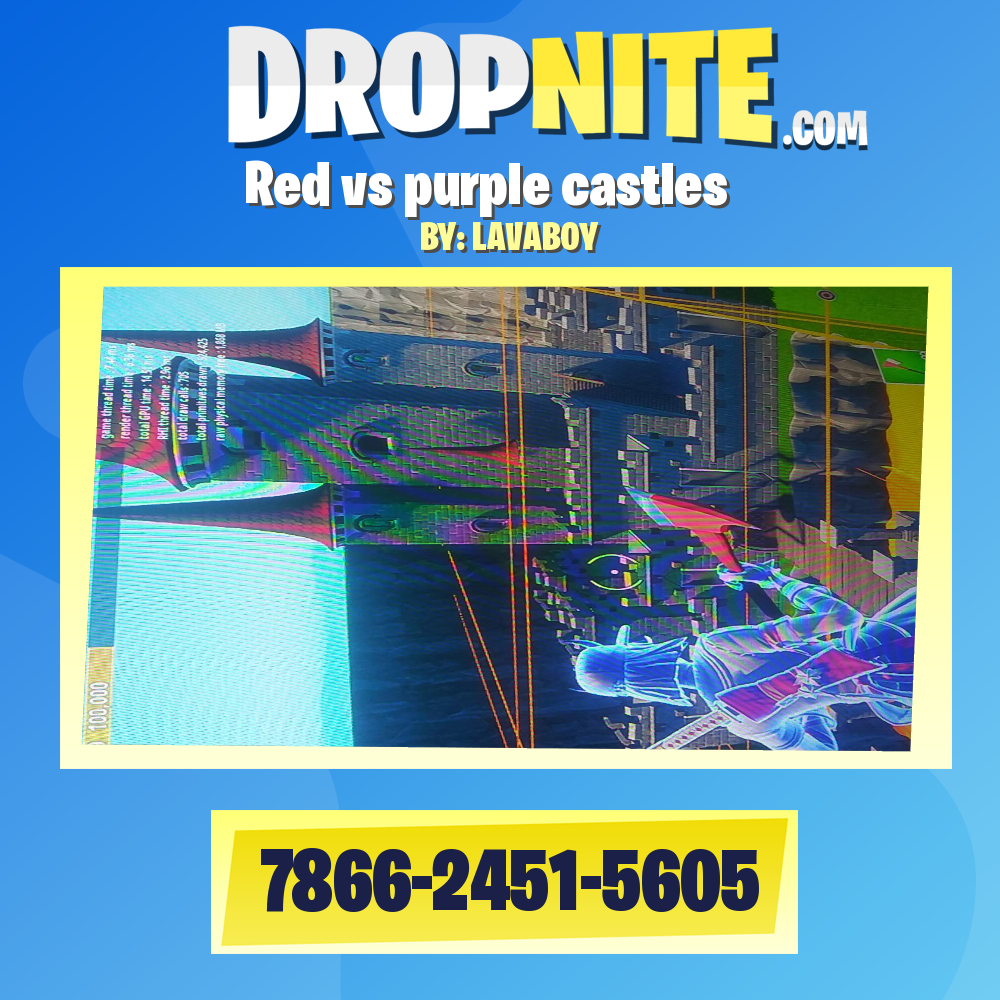 Red vs purple castles