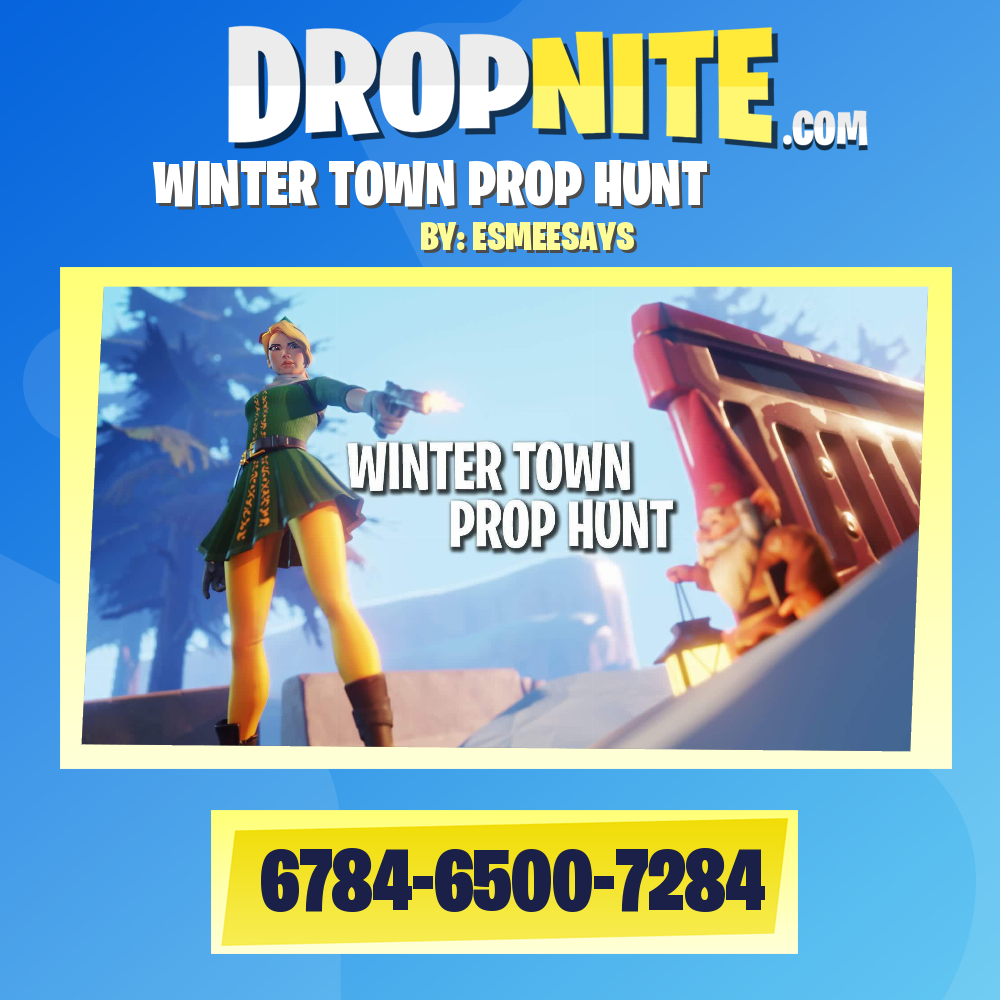 ❄ WINTER TOWN PROP HUNT ☃