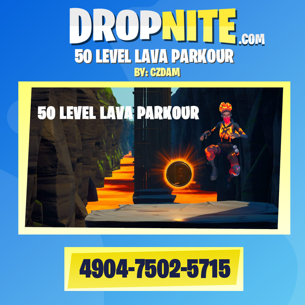 50 LEVEL LAVA PARKOUR