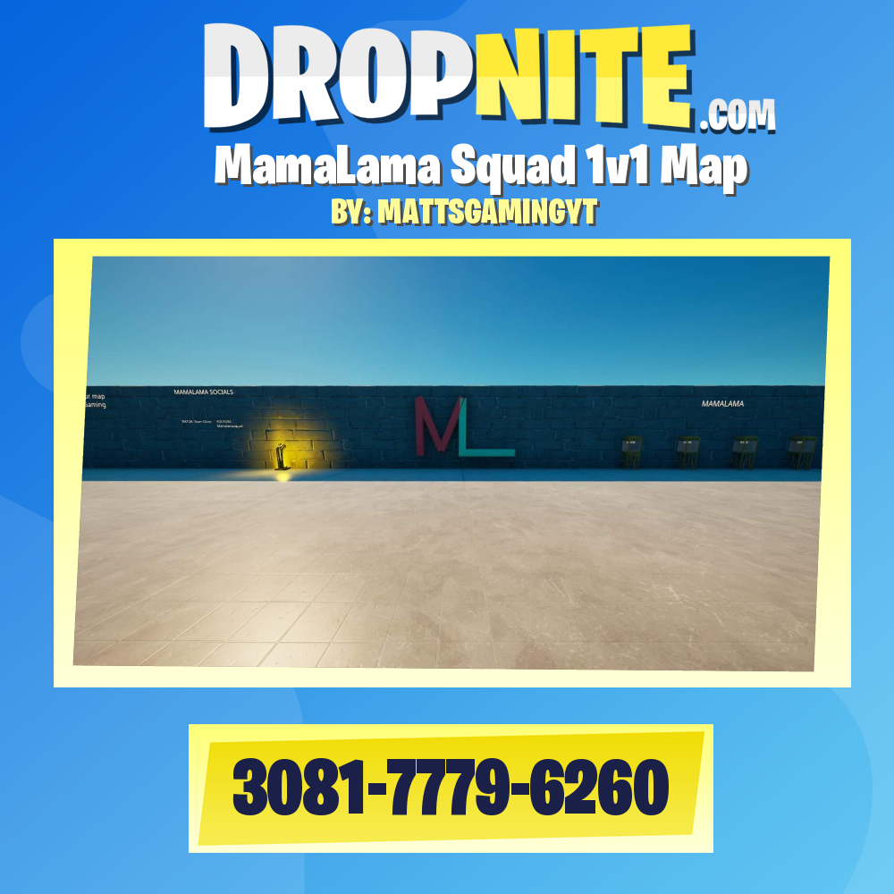 MamaLama Squad 1v1 Map