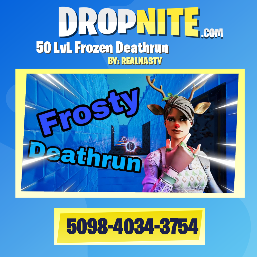❄50 LvL Frozen Deathrun ☃