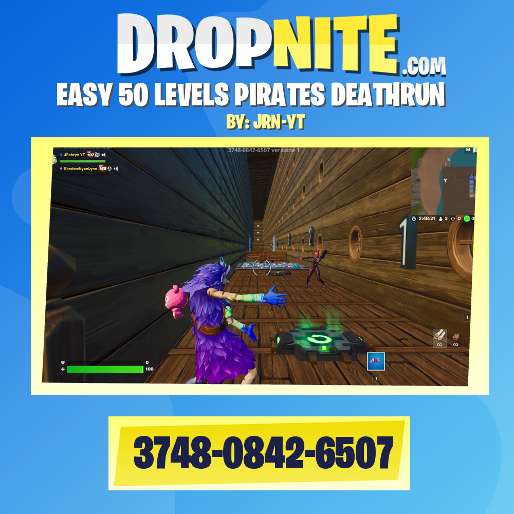EASY 50 LEVELS PIRATES DEATHRUN