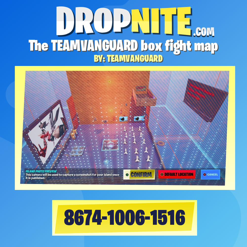 The TEAMVANGUARD box fight map
