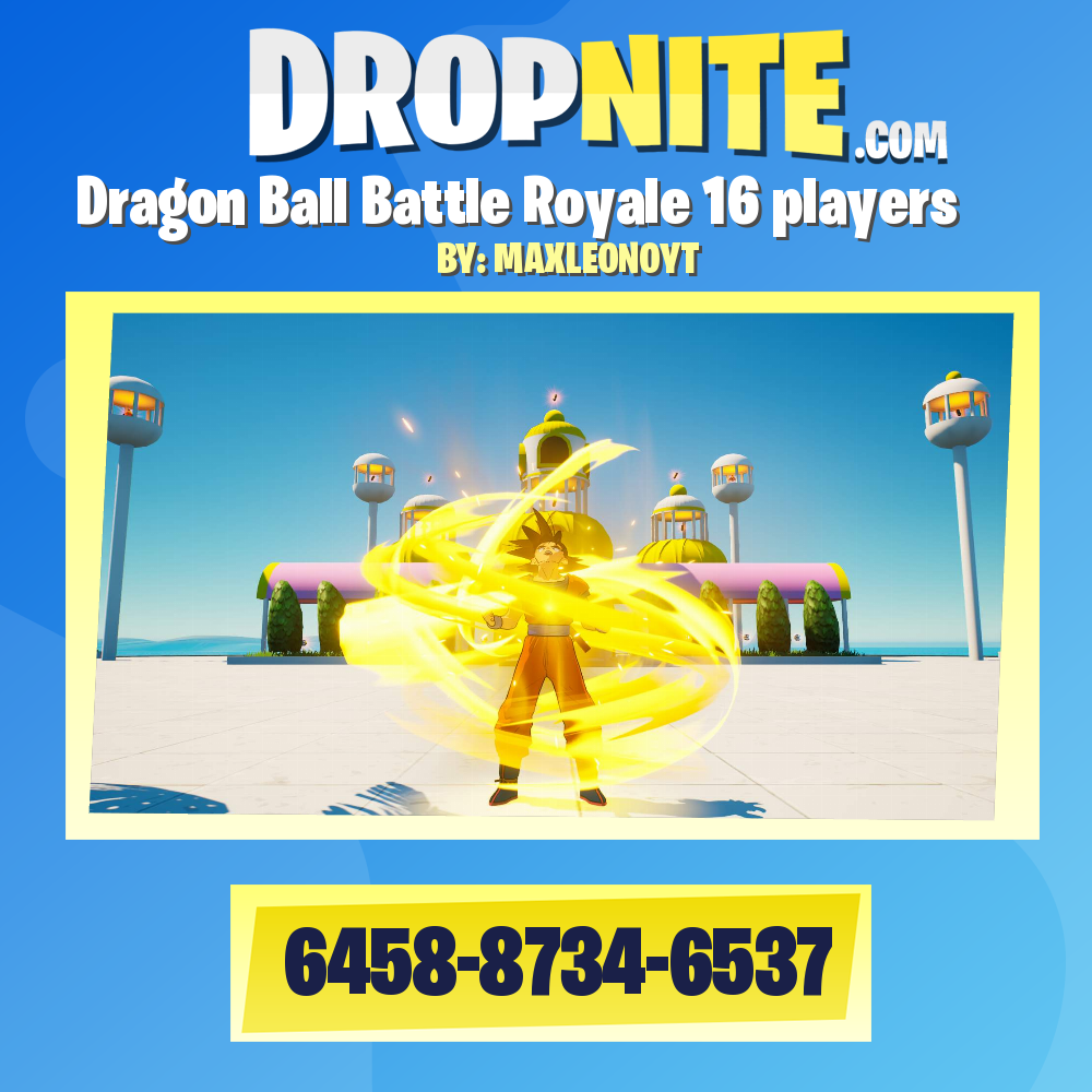 Dragon Ball Battle Royale 16 players
