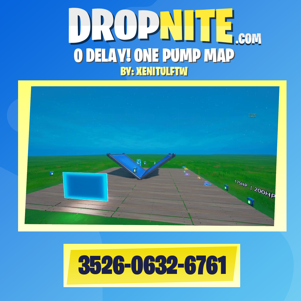 0 DELAY! ONE PUMP MAP