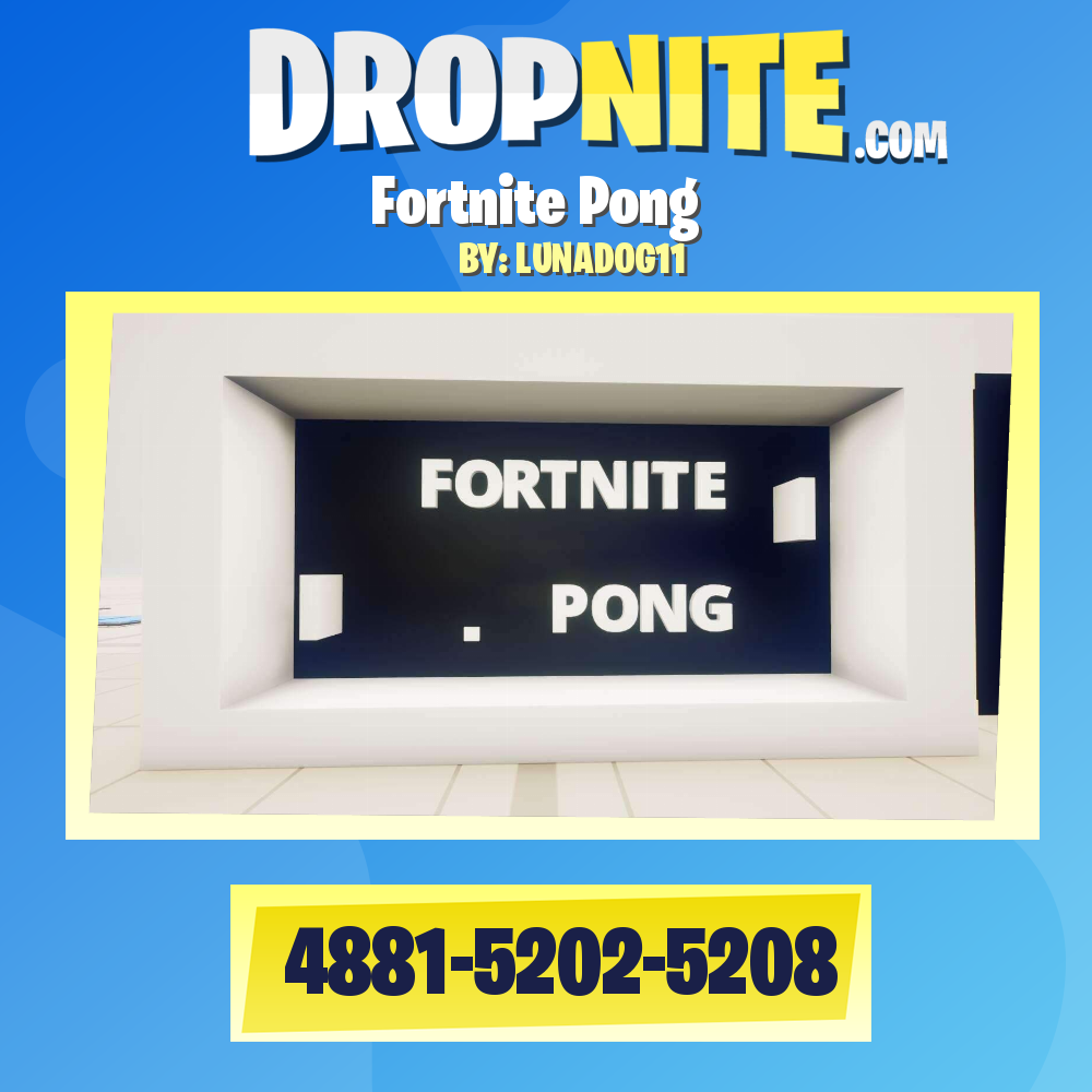 Fortnite Pong