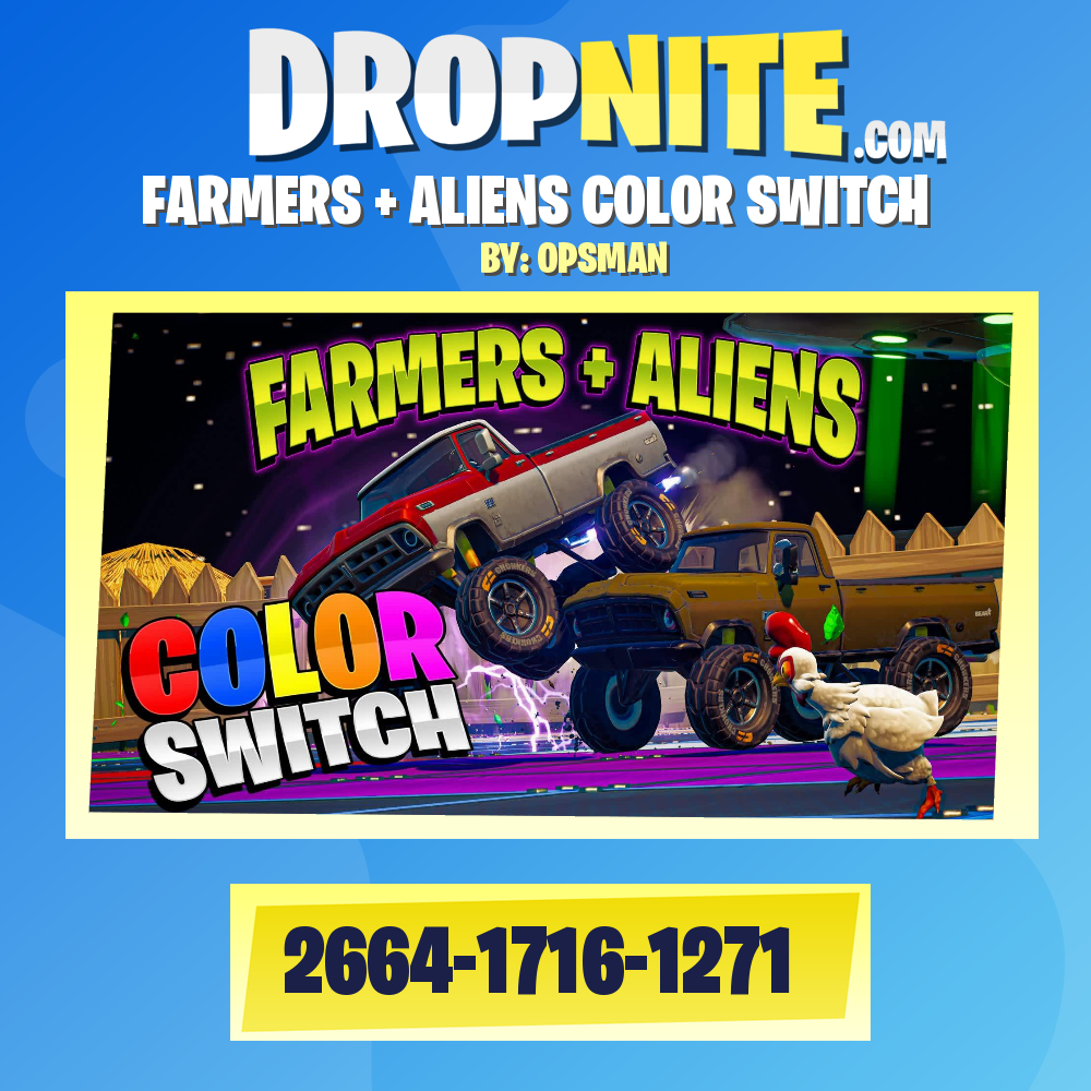 FARMERS + ALIENS COLOR SWITCH