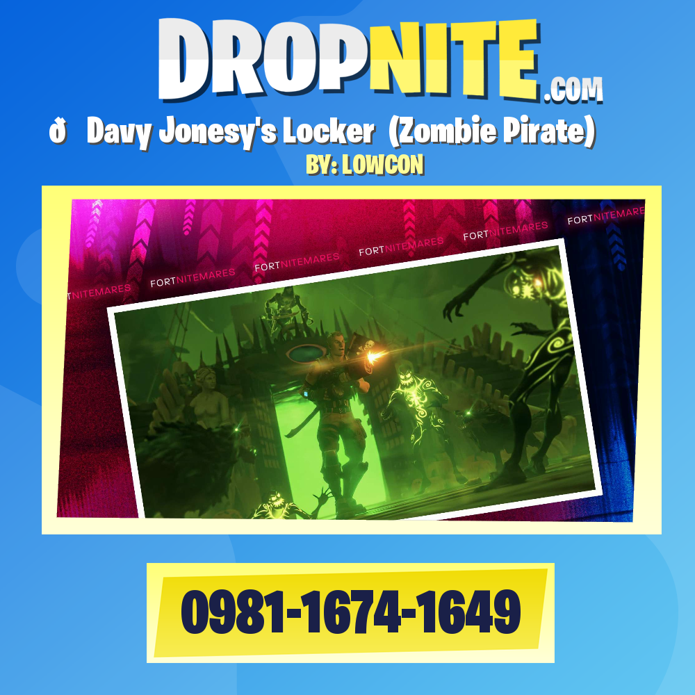 🦜Davy Jonesy's Locker  (Zombie Pirate)