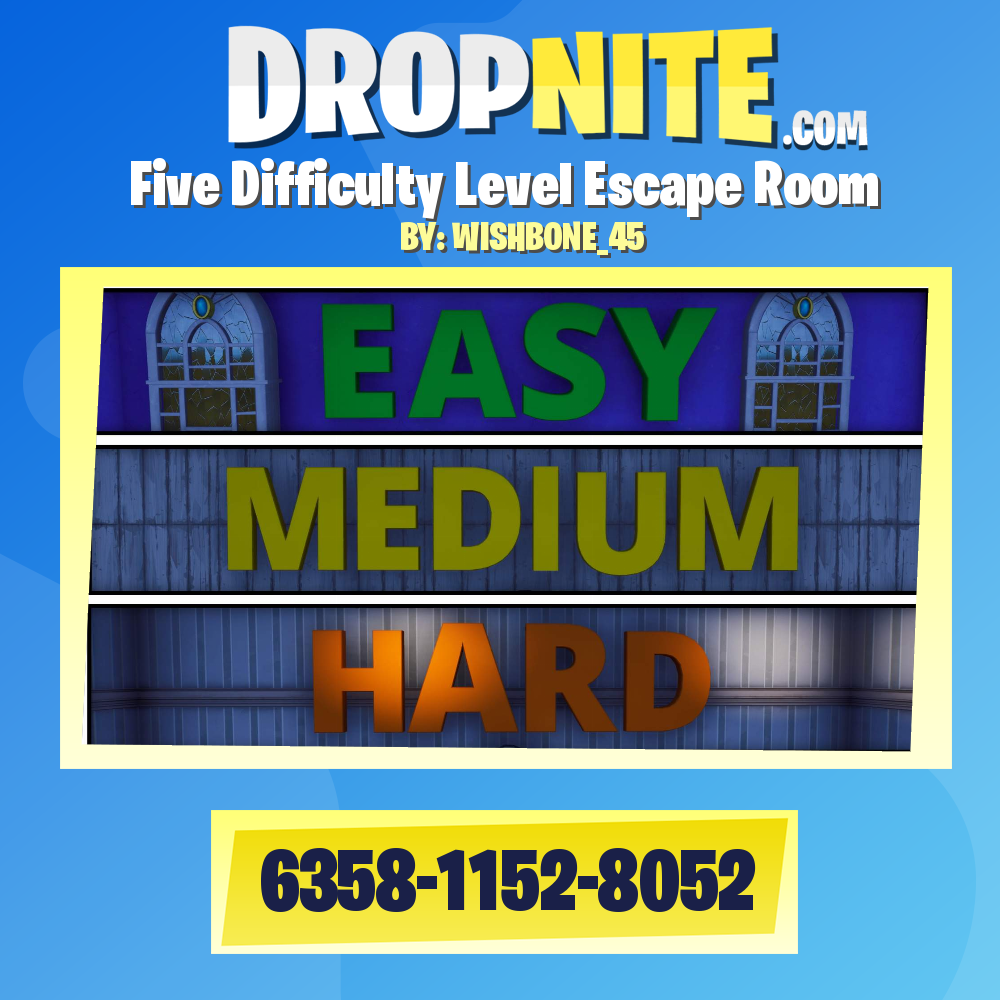 Five Difficulty Level Escape Room